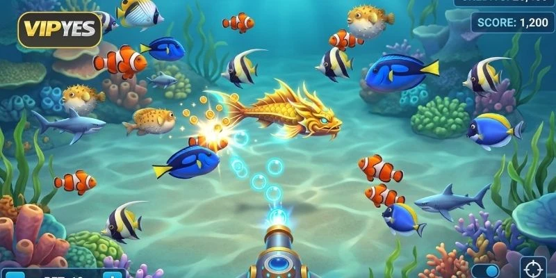 Đại dương 3D sống động với sinh vật khổng lồ